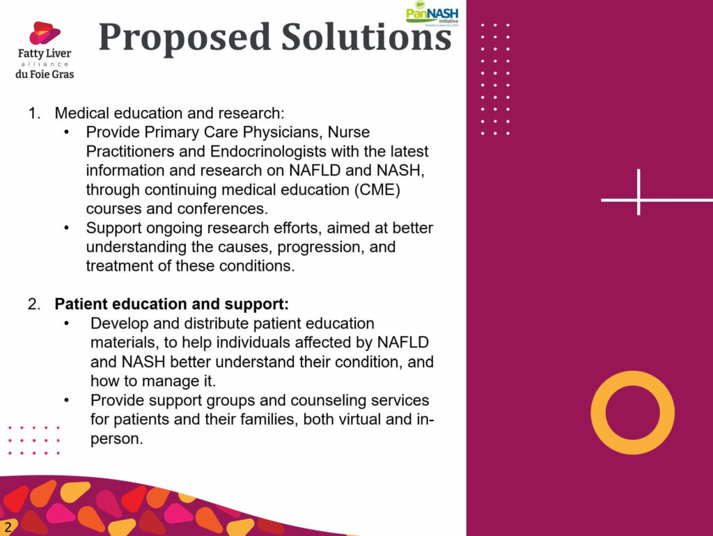 NASH Solutions Medical Education, Research, and Patient Awareness